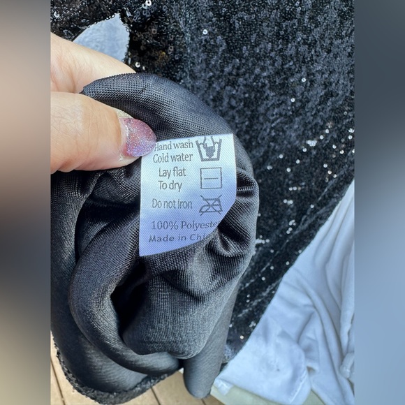 NWT.‎  Anna-Kaci Sequin Shift Tunic T-Shirt Mini Dress.  Size Medium - Picture 12 of 15